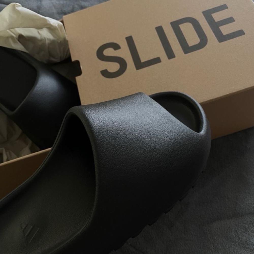 adidas Black Slide Sandals